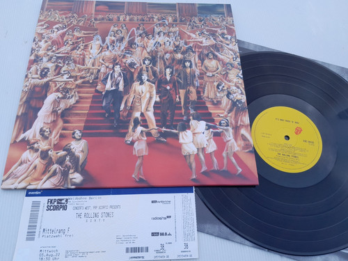 Rolling stones autograph - autograph, mick
