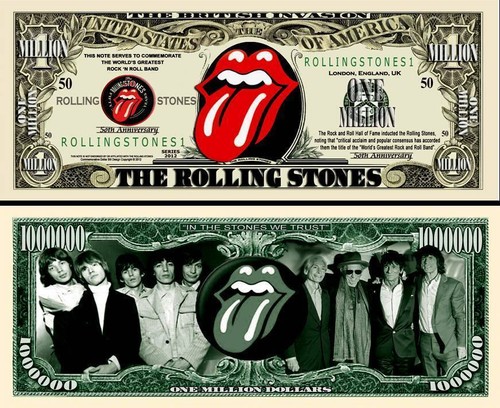 Rolling stones billet million - billet,
